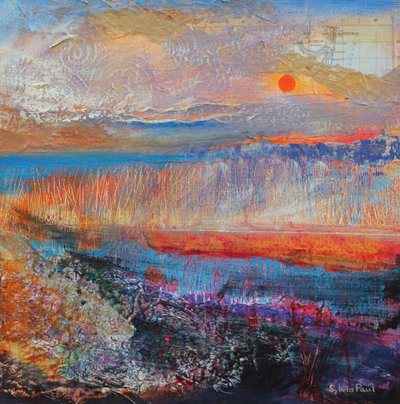 Marsh Sunset 2013 by Sylvia Paul